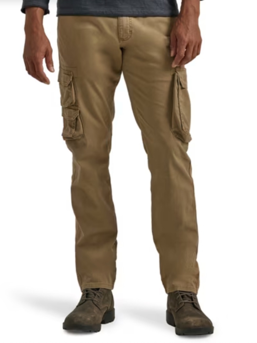 Wrangler Cargo Regular Taper Men's Pants in Khaki Brown